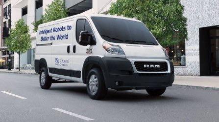 Quasi Robotics delivery van