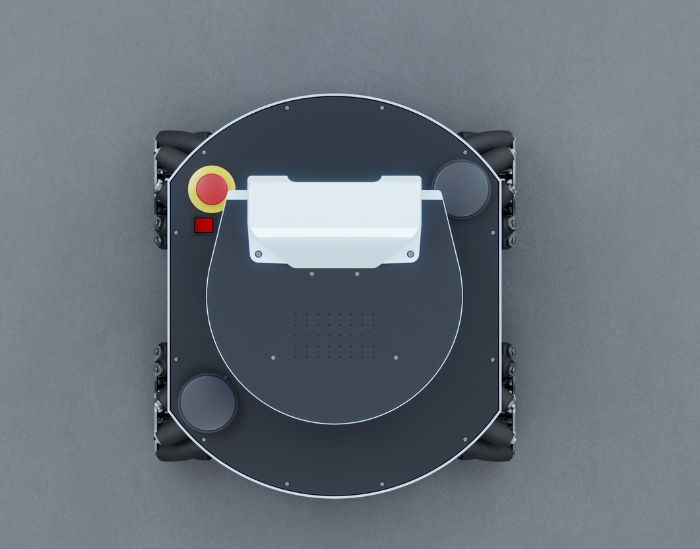 Model R2 Robot - top down view