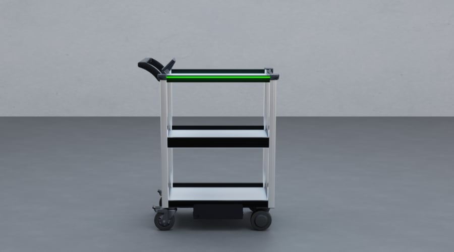 C2 Cart Sensors2.jpg C2 Model in white, side view