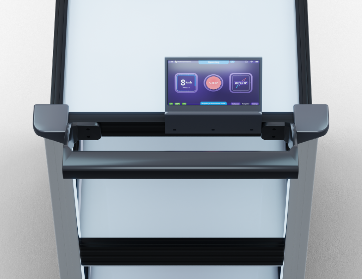Model C2 ARM Cart with touchscreen UI