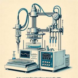 1970s Automated Liquid Handling system