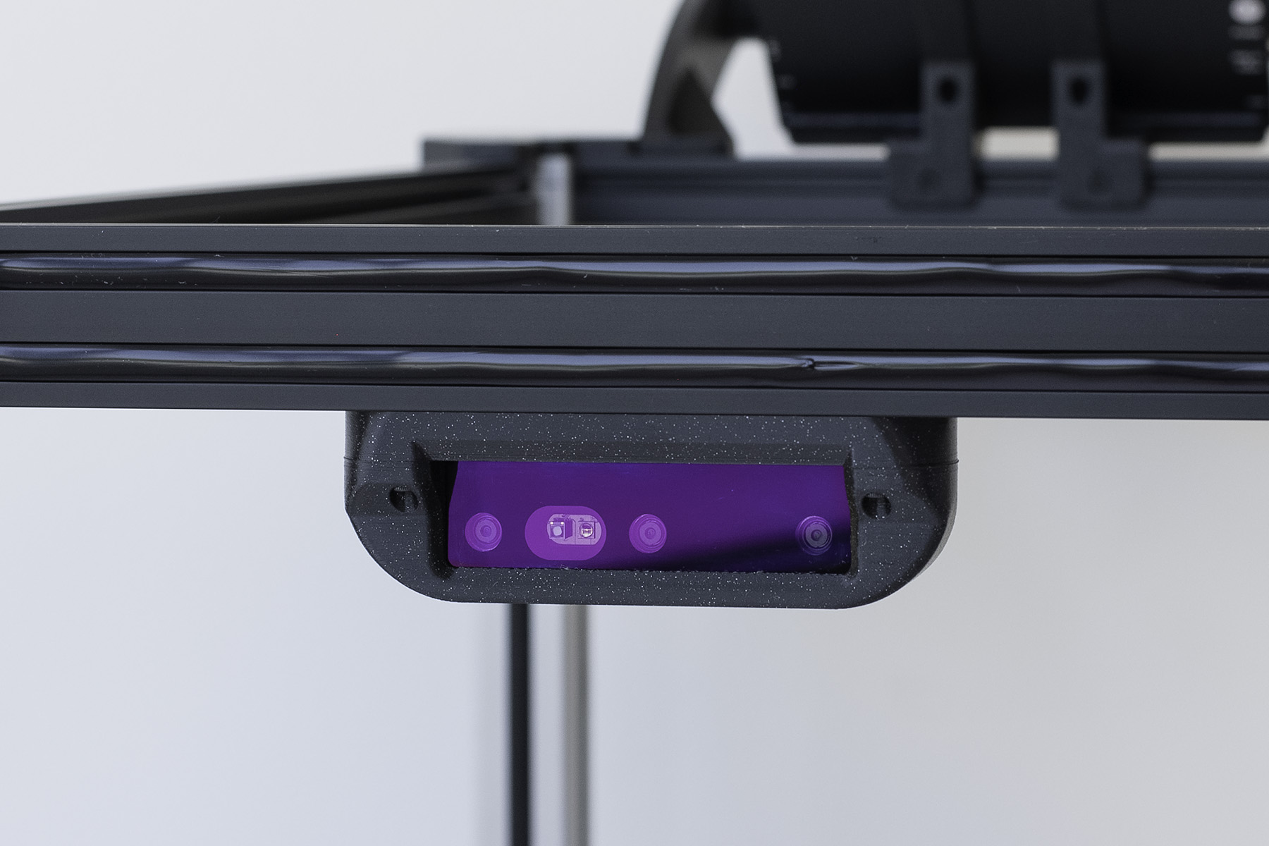 3D Cam CloseUp | C2 New Photos Close-up of 3D Stereocam Depth Camera on the Model C2 autonomous delivery cart