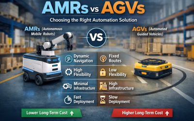 AGV vs AMR robots
